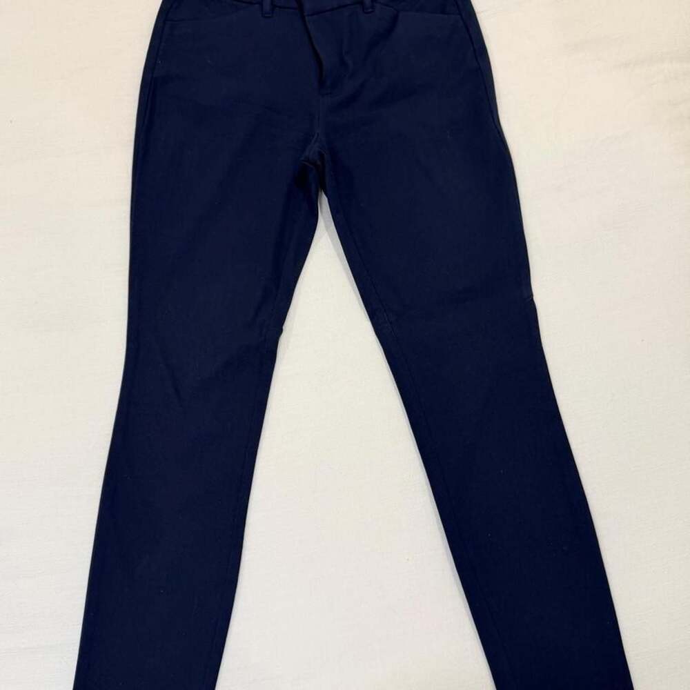 Gap Signature Skinny Ankle Pants Navy Blue Size 2